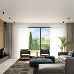 Lagos Ceiling Lamp 6x6x40 cm Steel GU10 Indoor by Sollux Lighting