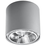 Tiube Aluminium Ceiling Light 12x12x11cm GU10 Modern Minimalist For Living Rooms by Sollux Lighting