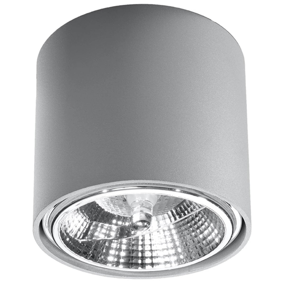Tiube Aluminium Ceiling Light 12x12x11cm GU10 Modern Minimalist For Living Rooms by Sollux Lighting