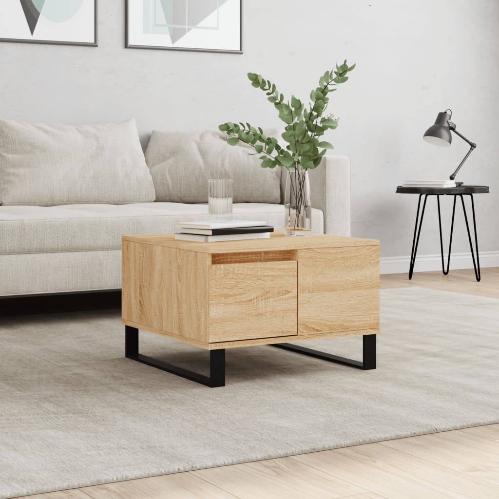 VidaXL Coffee Table 55x55x36.5cm Engineered Wood