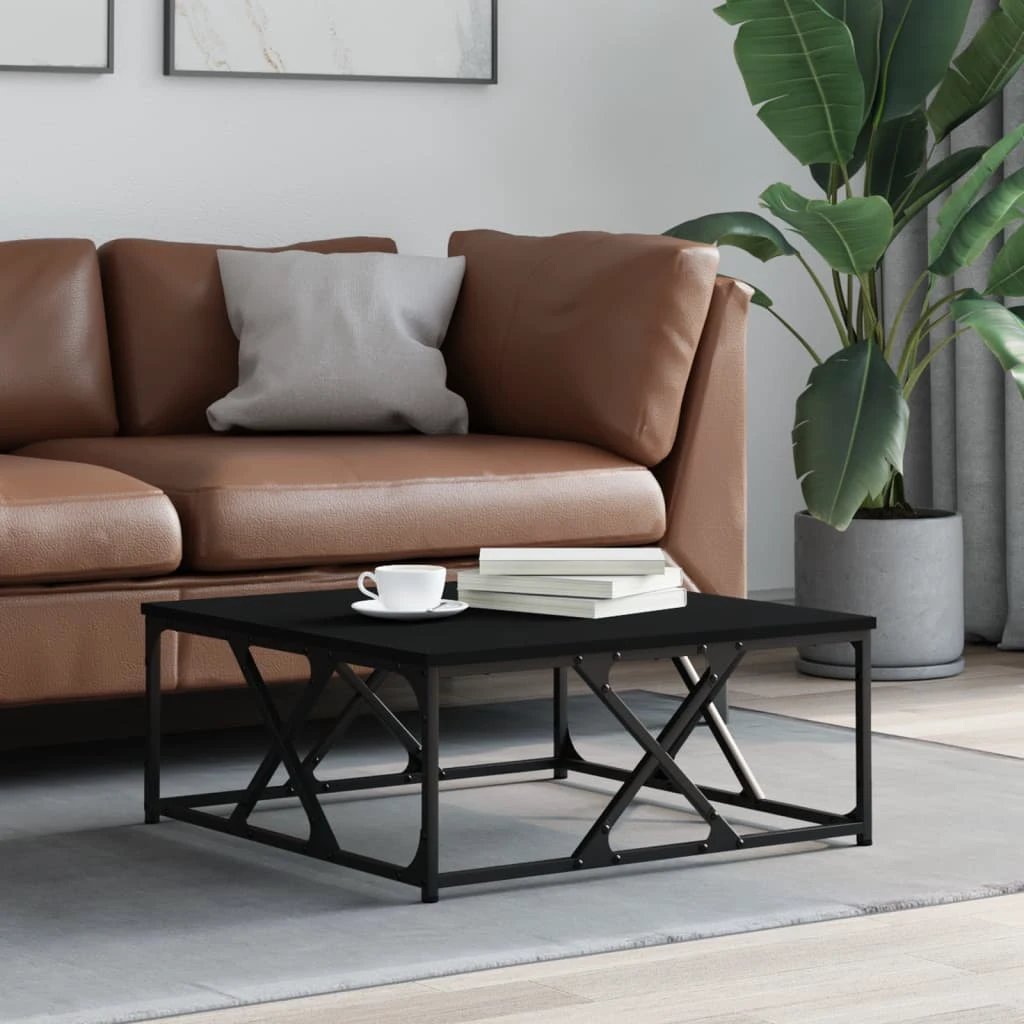 VidaXL Coffee Table 100x100x40cm Engineered Wood Living Room by vidaXL