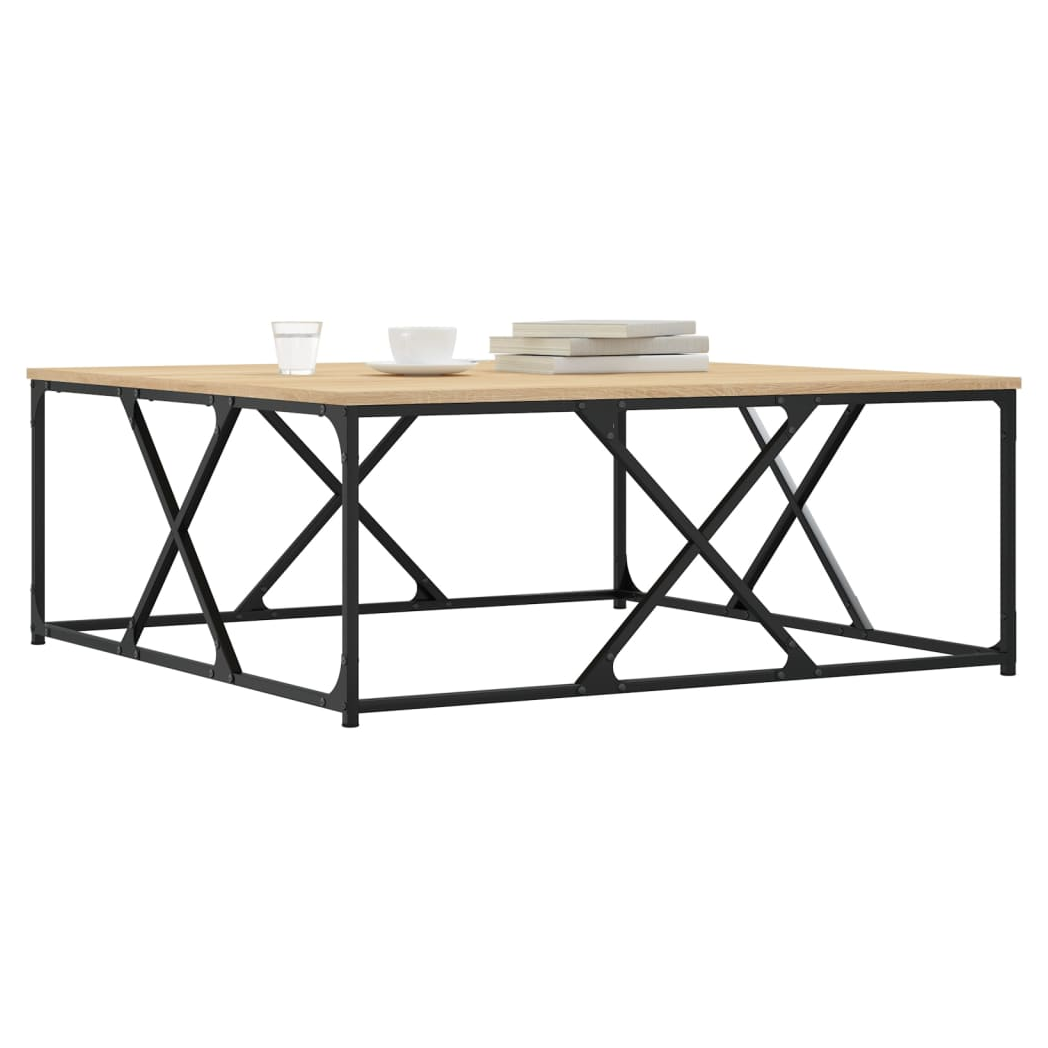 vidaXL VidaXL Coffee Table 100x100x40cm Engineered Wood Living Room - Coffee Table