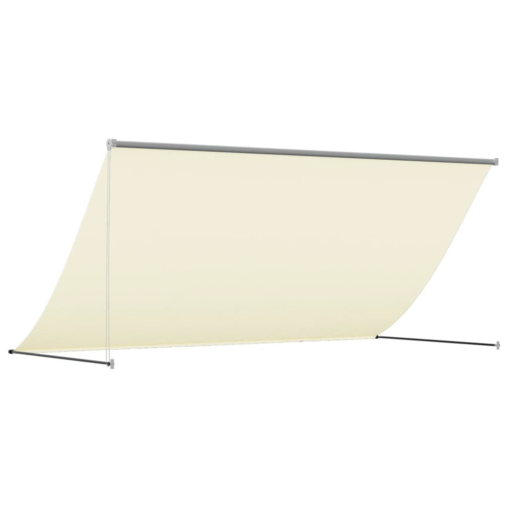 VidaXL Retractable Awning Cream 300x150 cm UV-Resistant Fabric And Steel Frame For Patio - vidaXL - Home Symphony