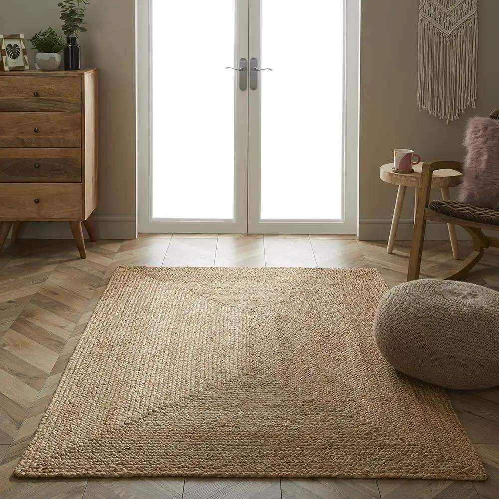 Esselle Home Stockport Handbraided 80x150cm Natural Rug - Rug