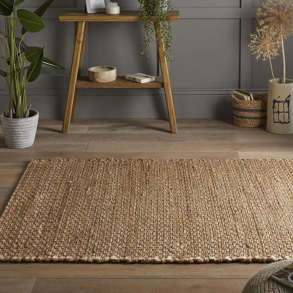 Esselle Home Salford Chunky Jute 120x170cm Natural Rug - Rug