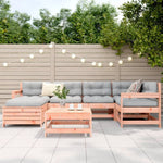 vidaXL vidaXL 7 Piece Garden Sofa Set Solid Wood Pine - Garden Sofa Sets