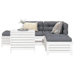 vidaXL 6 Piece Garden Sofa Set with Cushions for Outdoor Relaxation and Entertaining by vidaXL