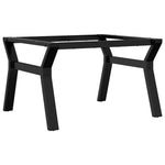 vidaXL VidaXL Coffee Table Legs Y-Frame 70x60x43 cm Cast Iron Industrial Upgrade for DIY Tables - Coffee Table