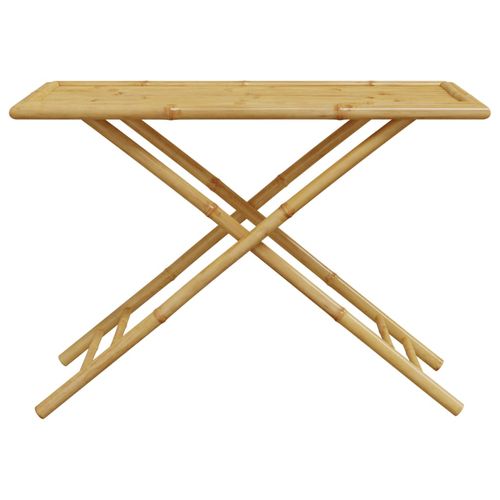 vidaXL 5 Piece Garden Dining Set Bamboo offers elegant design for outdoor entertaining and relaxation, perfect for gardens.