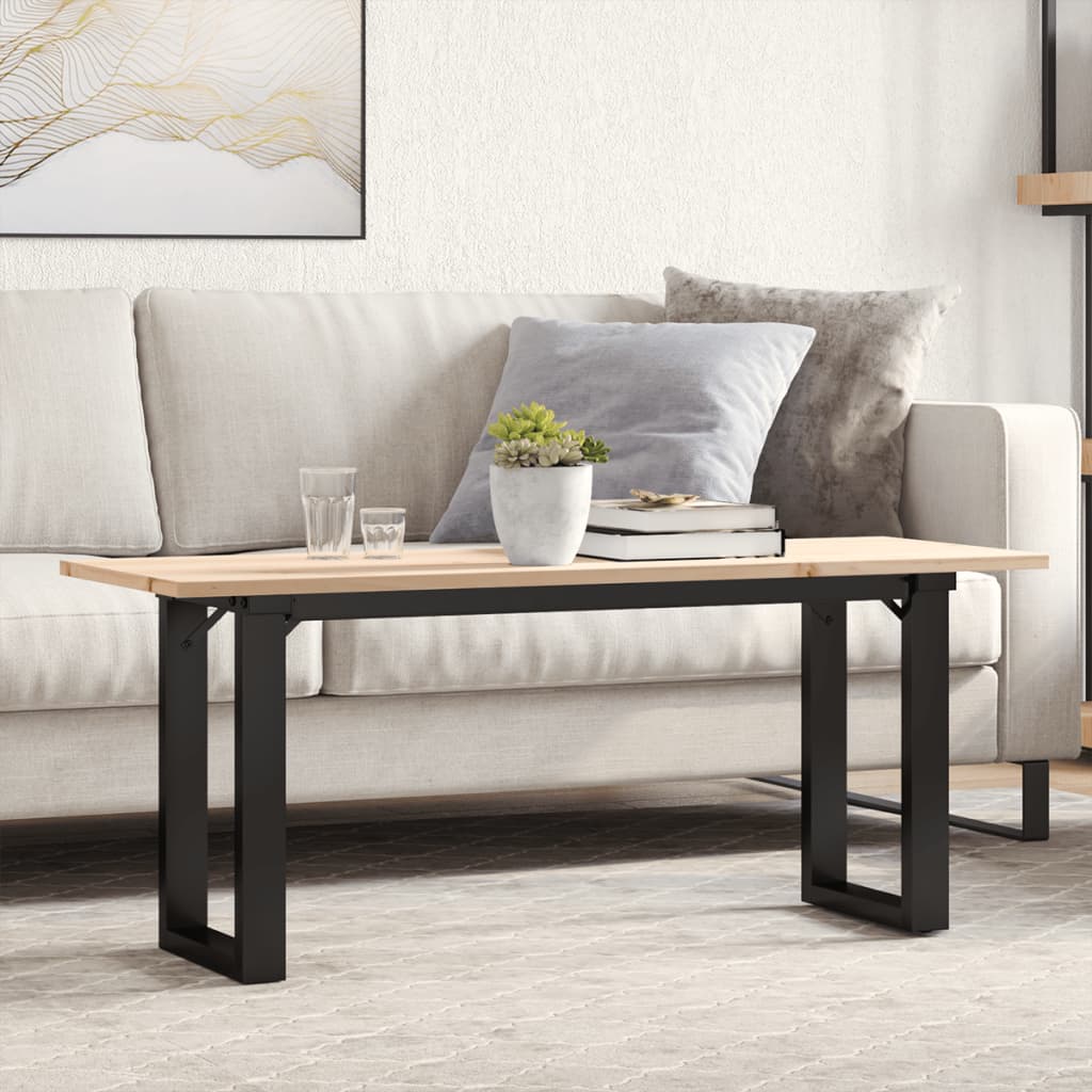 vidaXL Coffee Table 110x40x45 O-Frame Living Room - vidaXL - Home Symphony