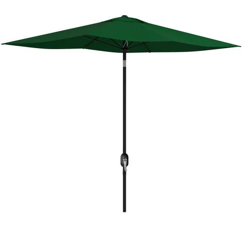Outsunny Rectangular Market Umbrella 2 x 3 Meter with Crank Handle for Outdoor Patio Use by Outsunny