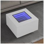 vidaXL vidaXL Coffee Table 60x60x40 cm LED Infinity Mirror For Modern Living Rooms And Interiors - Coffee Table