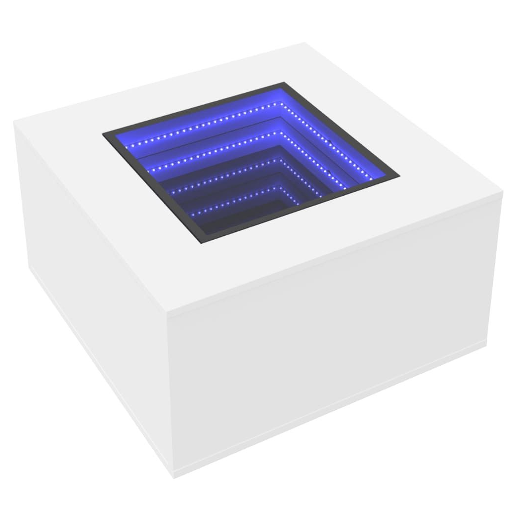 vidaXL vidaXL Coffee Table 60x60x40 cm LED Infinity Mirror For Modern Living Rooms And Interiors - Coffee Table
