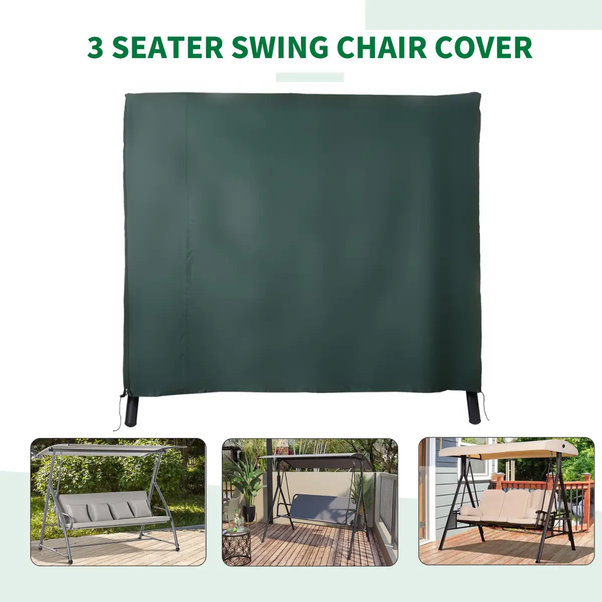 Outsunny Outsunny Garden Furniture Protector Patio Swing Chair Cover - Cover