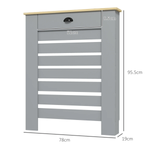 HOMCOM Radiator Cover With Drawer 78cm Kids Safe by HOMCOM