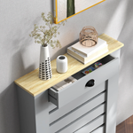 HOMCOM Radiator Cover With Drawer 78cm Kids Safe by HOMCOM