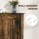 HOMCOM Radiator Cover With Drawer 88x19x93cm Home by HOMCOM