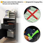 HOMCOM Filing Cabinet 60cm Open Shelf Home Office by HOMCOM