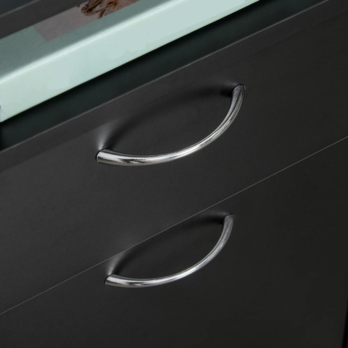 HOMCOM Filing Cabinet 60cm Open Shelf Home Office by HOMCOM