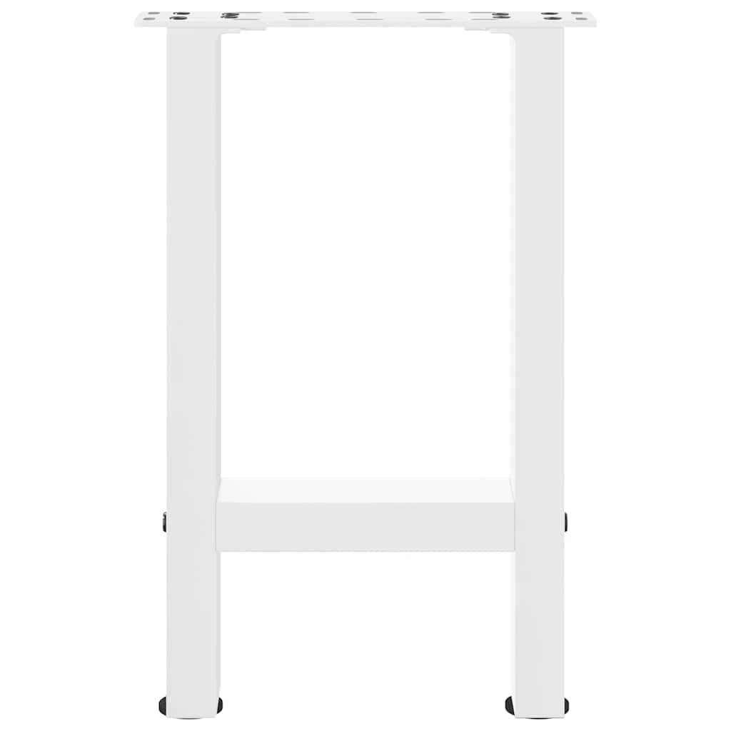 vidaXL VidaXL Coffee Table Legs 38x42-43 cm Powder Coated Steel Square Frame For DIY Tables - Coffee Table