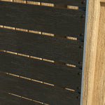 Outsunny Outsunny Raised Garden Bed Trellis Planter Box Black - Planters
