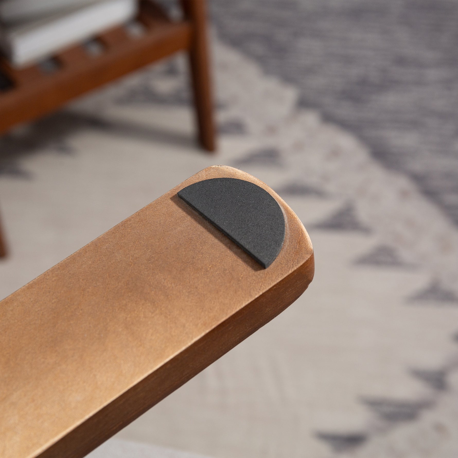 HOMCOM Swivel Recliner Chair With Footstool Wooden Base Home - HOMCOM - Home Symphony