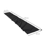 Outsunny Outsunny Parasol Cover, Patio Cantilever Cover, Banana Umbrella Cover, Black - Parasol