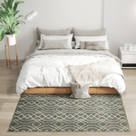 HOMCOM HOMCOM Easy-Cleaning Machine Washable Rug for Patio, Garden - Rug