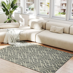 HOMCOM HOMCOM Easy-Cleaning Machine Washable Rug for Patio, Garden - Rug