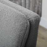 HOMCOM HOMCOM Accent Chair Wide Seat Teddy Fleece For Living Room - Accent Chair