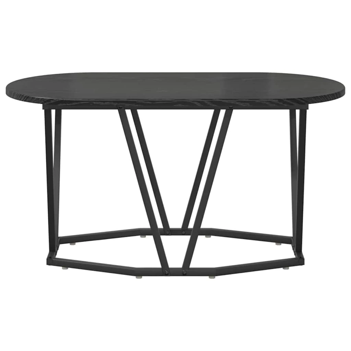VidaXL Coffee Table 80 x 40 x 40.5 cm Oval Design by vidaXL