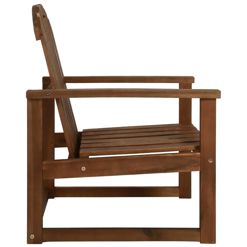 vidaXL vidaXL Garden Sofa Chairs 2 pcs Solid Acacia Wood - Garden Chairs