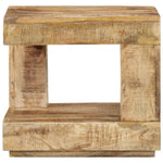 VidaXL Coffee Table 45x45x40 Mango Wood Home by vidaXL