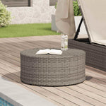 vidaXL vidaXL Outdoor Coffee Table Ø68x30cm PolyRattan - Coffee Table
