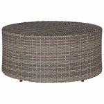 vidaXL vidaXL Outdoor Coffee Table Ø68x30cm PolyRattan - Coffee Table