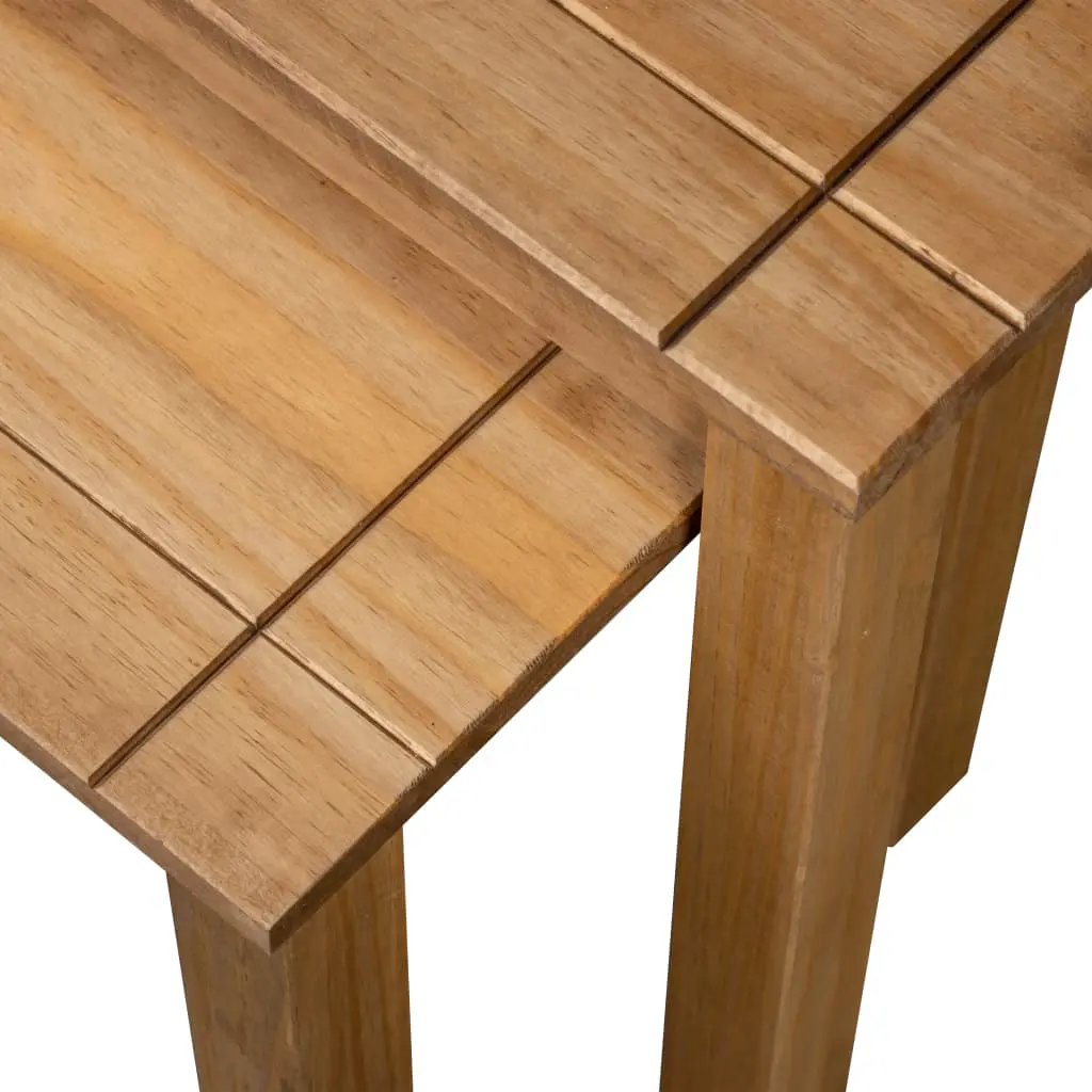 vidaXL vidaXL Nesting Tables 2 pcs Solid Pine Wood Panama Range - Nest of Tables
