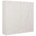 vidaXL vidaXL Wardrobe White 173x40x170 cm Fabric - Wardrobe
