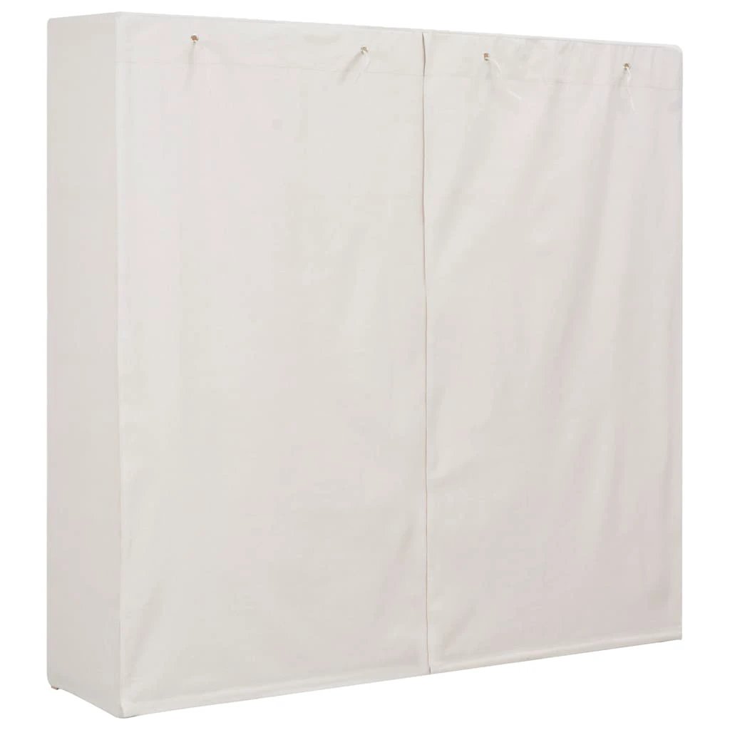 vidaXL vidaXL Wardrobe White 173x40x170 cm Fabric - Wardrobe