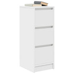 vidaXL vidaXL Sideboard White 29.5x34x76 cm Engineered Wood - Sideboard