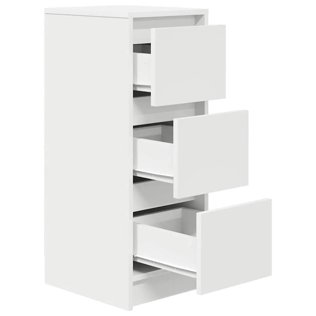 vidaXL vidaXL Sideboard White 29.5x34x76 cm Engineered Wood - Sideboard