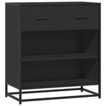 vidaXL vidaXL Sideboard Black 68x35x76 cm Engineered Wood - Sideboard