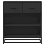 vidaXL vidaXL Sideboard Black 68x35x76 cm Engineered Wood - Sideboard