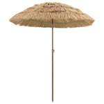 vidaXL vidaXL Garden Parasol Natural 160 x 160 x 196 cm - Parasol