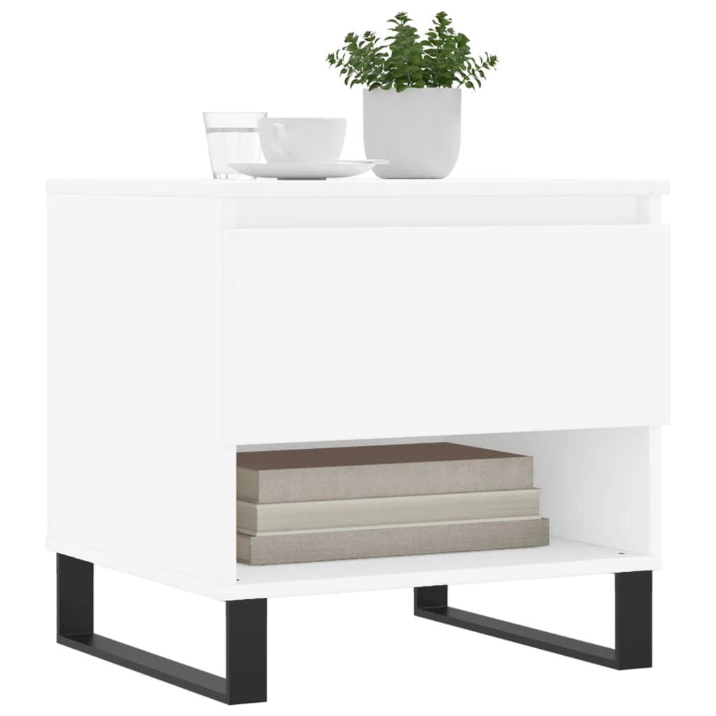 vidaXL VidaXL Coffee Tables 50x46x50 cm Moisture Resistant Engineered Wood Living Room Decor - Coffee Table