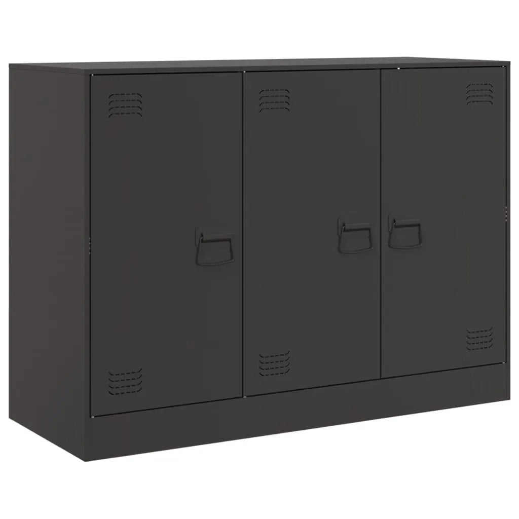 vidaXL vidaXL Sideboard Black 99x39x73 cm Steel - Sideboard