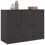 vidaXL vidaXL Sideboard Black 99x39x73 cm Steel - Sideboard