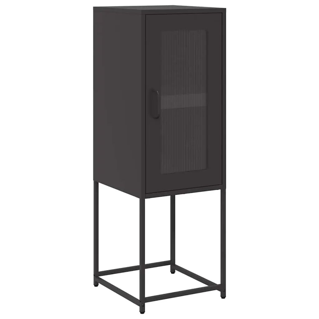 vidaXL vidaXL Sideboard Black 36x39x107 cm Cold-rolled Steel - Sideboard