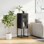 vidaXL vidaXL Sideboard Black 36x39x107 cm Cold-rolled Steel - Sideboard