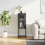 vidaXL vidaXL Sideboard Black 36x39x107 cm Cold-rolled Steel - Sideboard