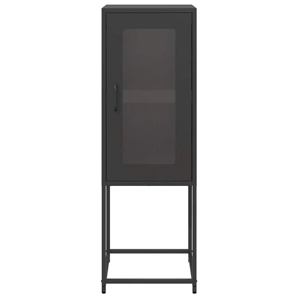 vidaXL vidaXL Sideboard Black 36x39x107 cm Cold-rolled Steel - Sideboard